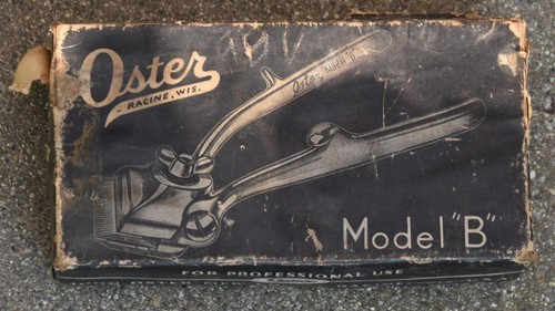 Vintage oster model - vintage, "b"