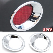 Chrome Rear Fog Light Cover Surround Trim Set For Nissan Qashqai J10 2007-2013