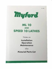 ML10 Speed10 Lathe Manual