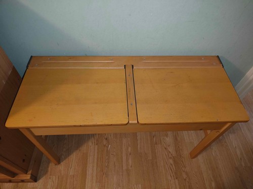 Vintage double solid wood - double,