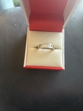 White Gold Diamond Half