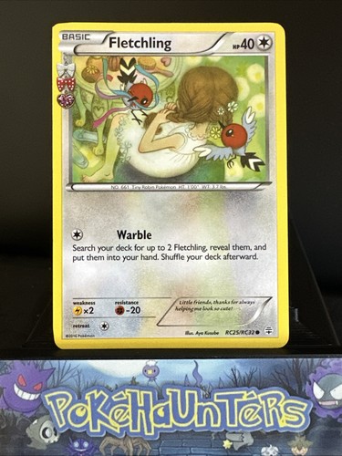 Pokemon card fletchling - card,