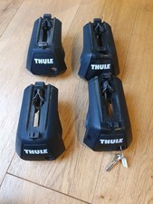 Thule 710410 Evo Foot Pack Open Raised Rails 7104 - 4 Pack