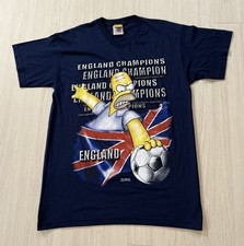 Vtg Y2K The Simpsons x FIFA