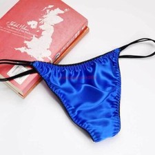Mens 100% Silk Underpanties