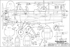 Focke Wulf 44 large scale