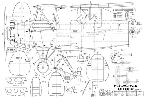 Focke wulf large scale - 44,