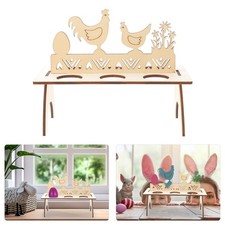 Wooden Egg Holder Household