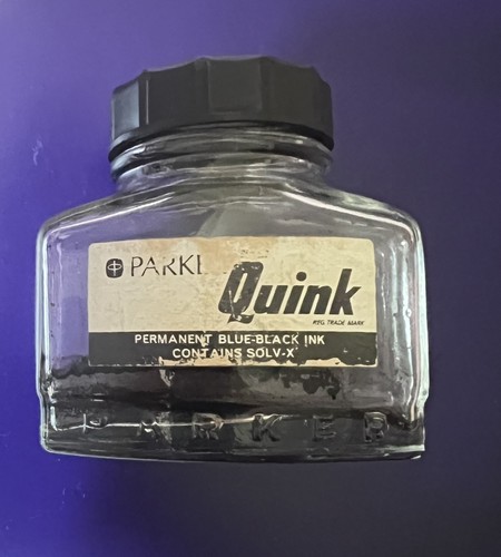 Vintage parker quink ink - vintage,