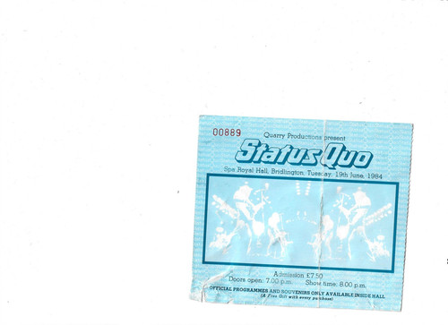 Ticket status quo spa - @, royal