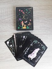 Moon witch oracle cards - moon, cards.