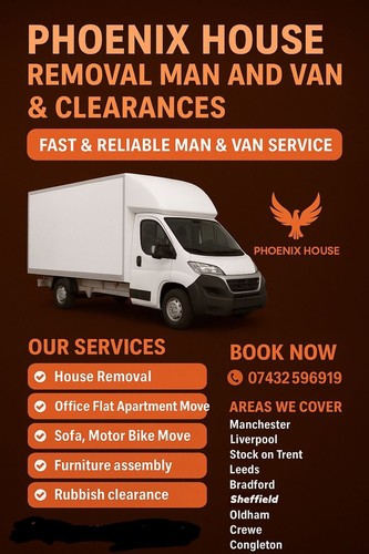 Man and van hire house - man,