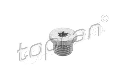 Steel oil sump sealing - oil, plug