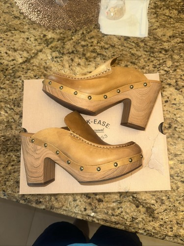 Kork ease tan leather studded - kork-ease,