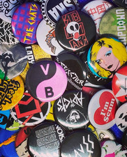 50 Punk / New Wave Badges -