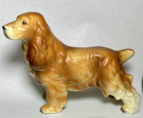 Vintage cocker spaniel dog - mc,