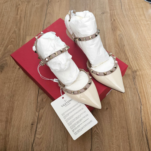 Valentino patent leather ivory - valentino,
