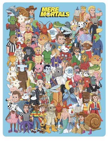 Hendry mere mortals print - hendry,