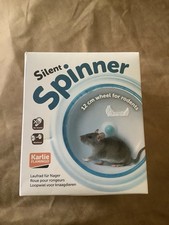 Silent Spinner Sharples Rodent Wheel Blue 12 cm