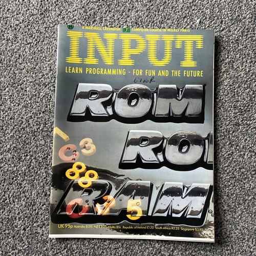 Input magazine marshall - input,