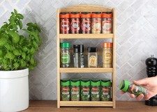 Apollo 3 Tier Spice Rack Holds