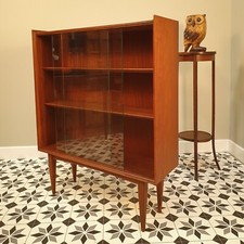 Bookcase Richard Hornby for Fyne Ladye Teak Mid Century.