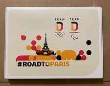 Paris 2024 Olympic pin badges, 7 pin boxset, German athlete issue 