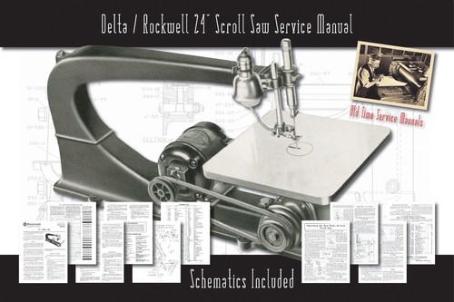 Delta rockwell scroll saw - delta/rockwell, 24"