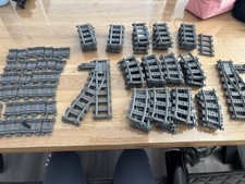 Lego train track - track, rail