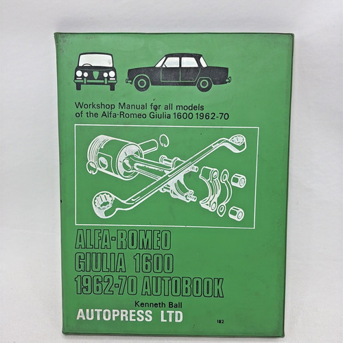 Vintage alfa romeo giulia - giulia, 1600