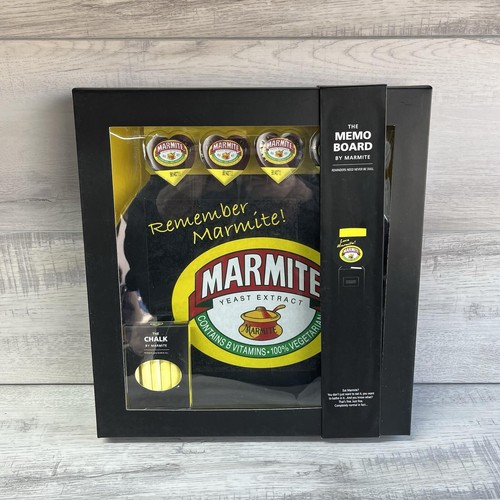 Marmite memo board chalk - board, jar