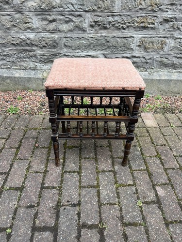 Edwardian stool piano - stool/,