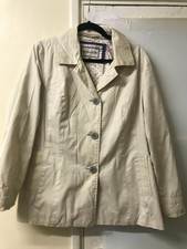 Per Una M&S Beige Cotton Blend