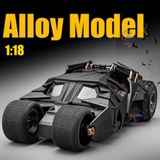 1:18 Batman Batmobile Tumbler Alloy Diecast Car Model Sound Light Xmas Gift