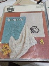 VINTAGE SIRDAR c3210   Pram Covers Knit & Crochet Double Knit