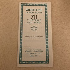 Green. Line.   L. T.  Coach