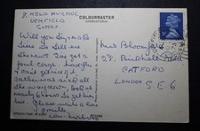 Uckfield, Sussex 1973 postmark