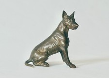 Antique Austrian Bronze Dog Figurine Doberman Pinscher