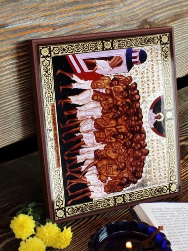 Icon holy forty martyrs - icon,