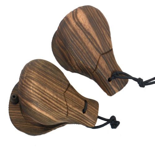 Pair traditional wooden dark - traditional,
