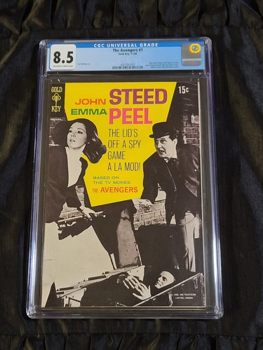 Gold key john steed - key,