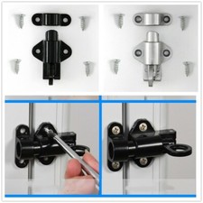 1Pc Door Latch Aluminium Alloy Sprung Attic Loft Ceiling Hatch Lock Catch