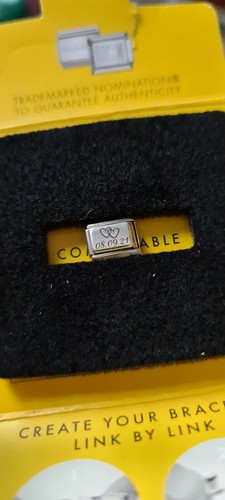Engraved nomination charm - engraved,