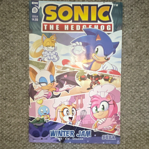 Idw sonic the hedgehog - hedgehog:, winter