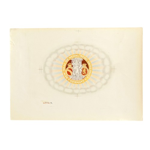 1886 heidelberg university new - heidelberg,