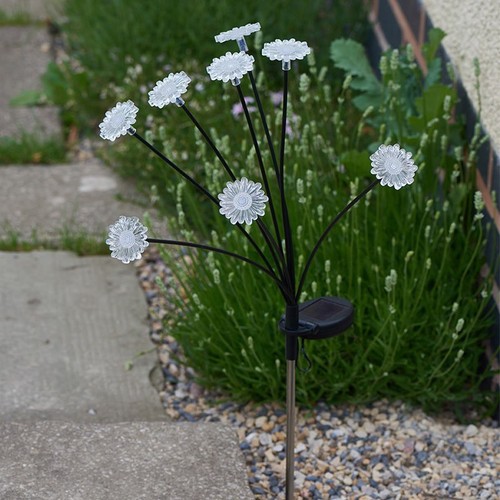 Flower solar stake - flower, 70cm