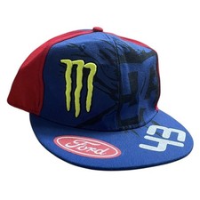 Ken Block DC Monster Energy Cap Pirelli Size 7 1/4 RARE Racing Snapback 43 Ford