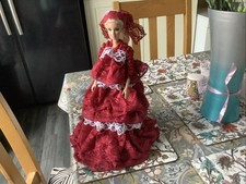 Knitted Doll Toilet Roll Cover