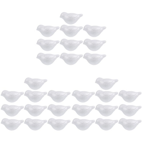 Set bird ornaments hand - 3,