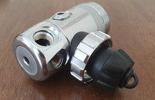 APEKS DST diving regulator.